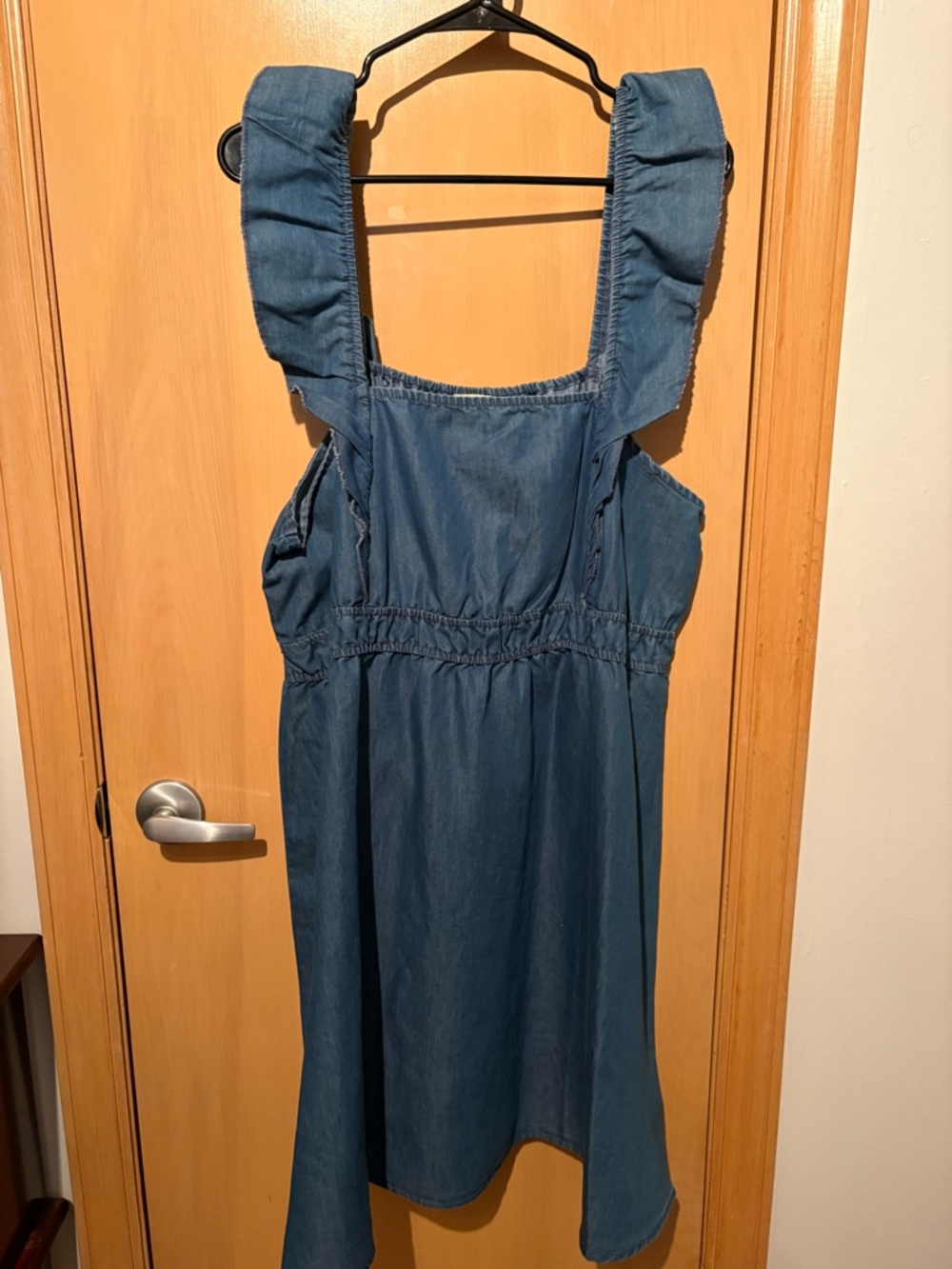 Derek Heart Denim Sleeveless Mini Dress Plus Size Women’s 2X